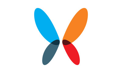 butterfly color logo