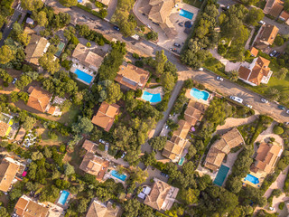 Luxury Villas with swimming pools crop