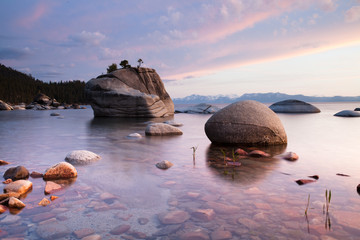 Bonsai Rock Lake Tahoe