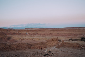 The beautiful landscpae of Morocco.