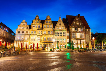Obraz premium Old town of Bremen, Germany