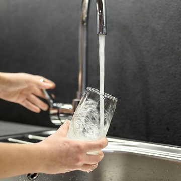 Filling Up Glass With Water