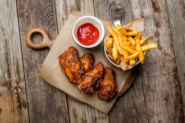 Buffalo chicken wings