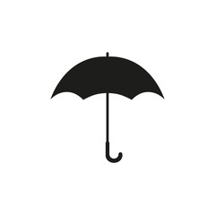 Umbrella icon. Vector illustration. Flat design.