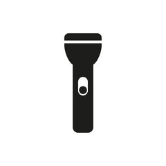 Flashlight icon. Vector illustration.
