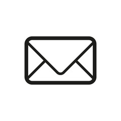 Mail icon. Vector illustration. Isolated.