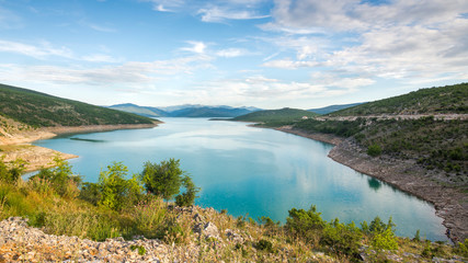 Naklejka na ściany i meble Lake Bileca, Bosnia and Herzegovina