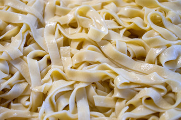 Closeup of pasta