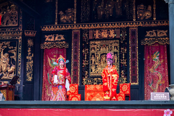 the cantonese opera in foshan ancestral temple 2019