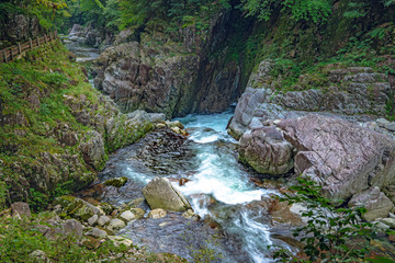 特別名勝三段峡 石樋