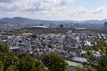 日本の岡山の風景