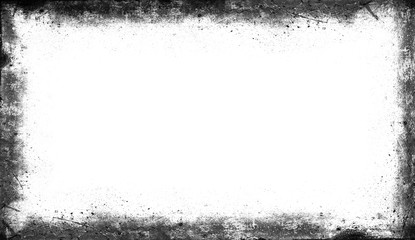 Vintage at the edges frame. Age border overlays for copyspace.