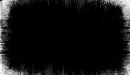 Overlays screen border. Vintage age grunge frame texture.