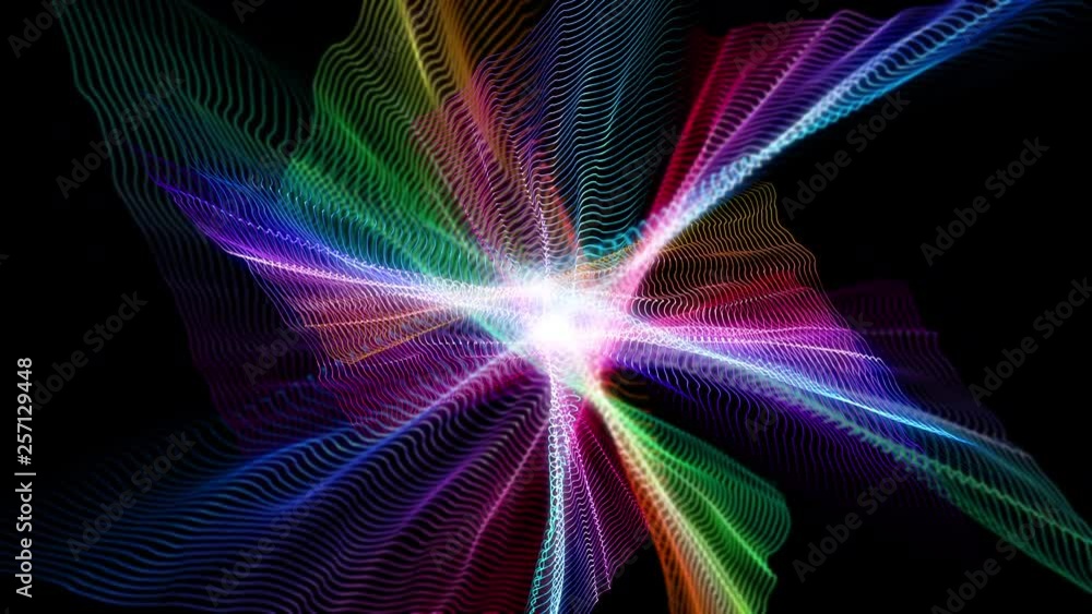 Poster motion graphic shapes abstract animation - seamless looping video animation