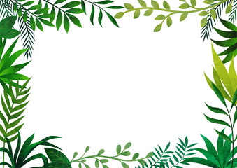 葉っぱのフレーム