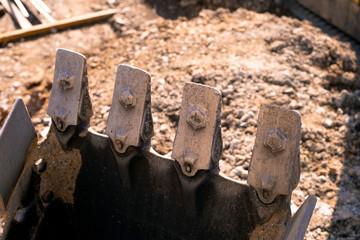 ユンボのバケット