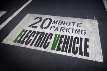 Electric vehicle parking