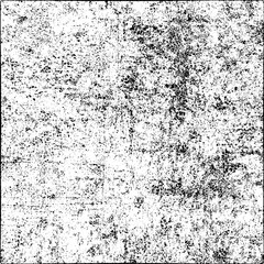 Black scratch pattern on white background. Monochrome grunge texture. Vintage dirty surface. Pattern of scuffs, chips, wear