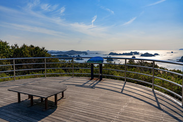 Fototapeta na wymiar [長崎県]船越展望台からの風景