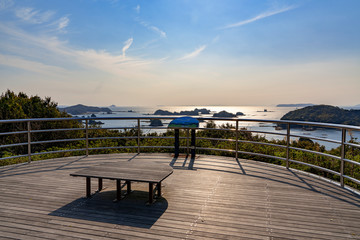 Obraz premium [長崎県]船越展望台からの風景