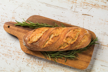 フランスパン　French roll  French bread