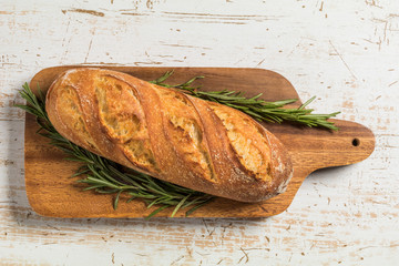 フランスパン　French roll  French bread