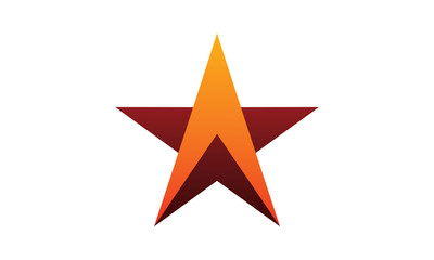 arrow color star arrow logo