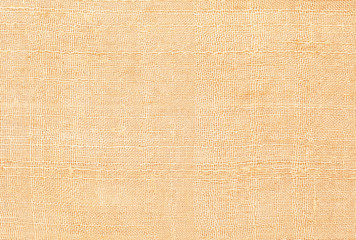 Brown linen old fabric texture or background.