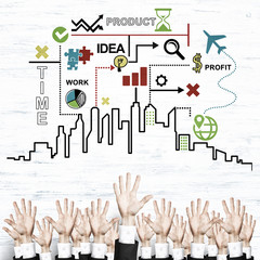 Business and teamwork concept