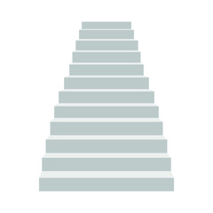 Fototapeta na wymiar Stairs vector design illustration isolated on white background