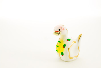 白蛇 蛇 ヘビ 干支 縁起物