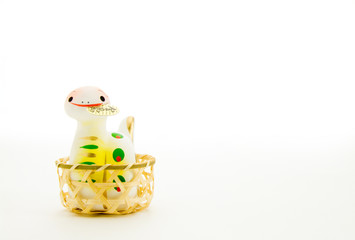 白蛇 蛇 ヘビ 干支 お正月