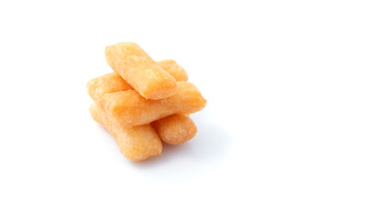 Fried breaded