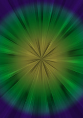 Abstract background different color rays. 3D illustration.