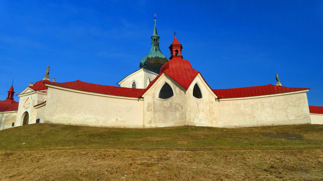 Pilgrimage Church Of Saint John Of Nepomuk, Unesco Site, Czech Republic