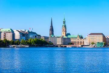 Fototapeta premium Hamburg City Hall or Rathaus