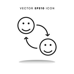 Emotion vector icon
