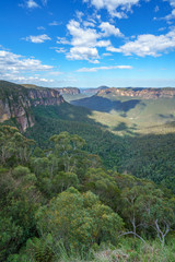 Fototapeta na wymiar govetts leap lookout, blue mountains, australia 8