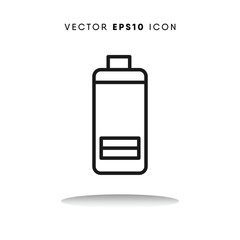 Battery vector icon