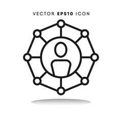 Manager vector icon