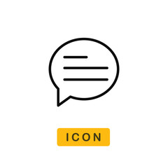 Message vector icon