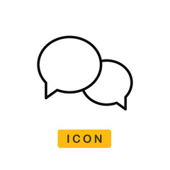 Talk vector icon