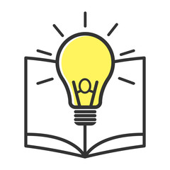 product icon knowledge isolated on white background. vector design illustration