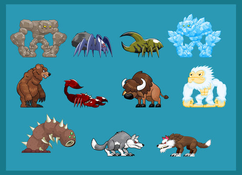 Beasts Character Illustration