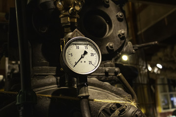 Fototapeta premium Old pressure gauge