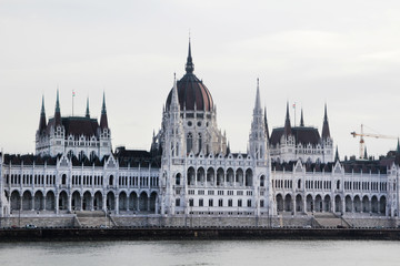 Fototapeta premium The Parliament, Budapest, Hungary