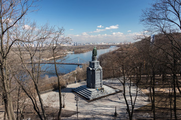 Saint Vladimir Monument in Kiev, Ukraine