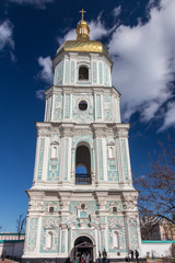 Fototapeta na wymiar St. Sophia's Cathedral in Kiev, Ukraine