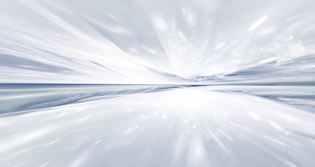 white futuristic background