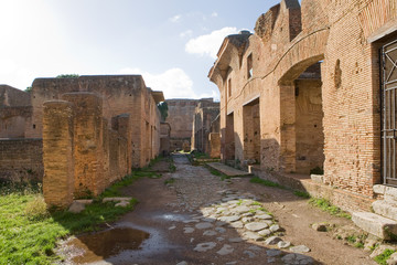 Italy. Town Ostia.